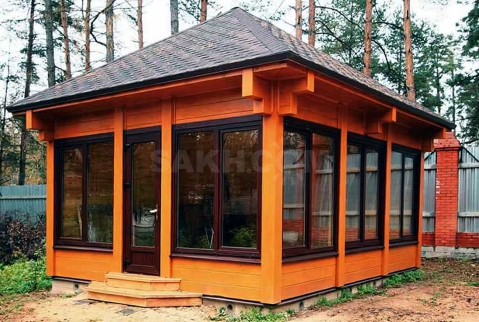 Зимняя беседка