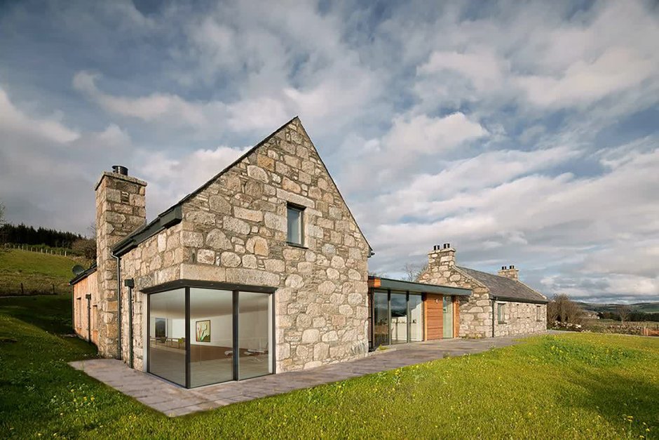 Каменный коттедж в Scotland