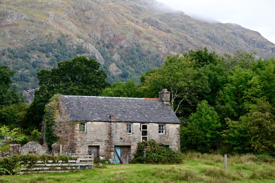 Сельский дом Шотландия