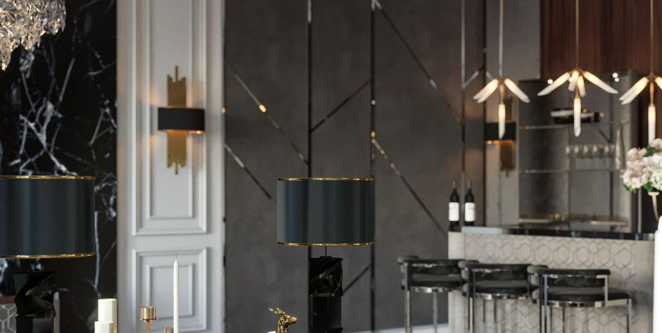 Геометрические панели на стену