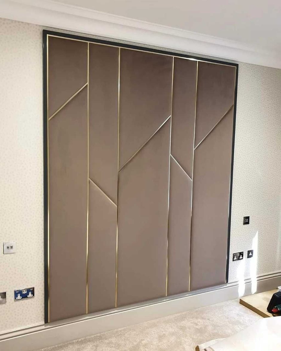 Декоративная панель латунь