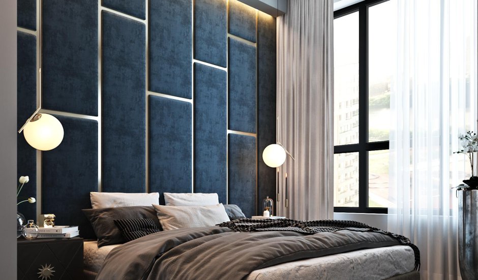 Настенные панели для спальни