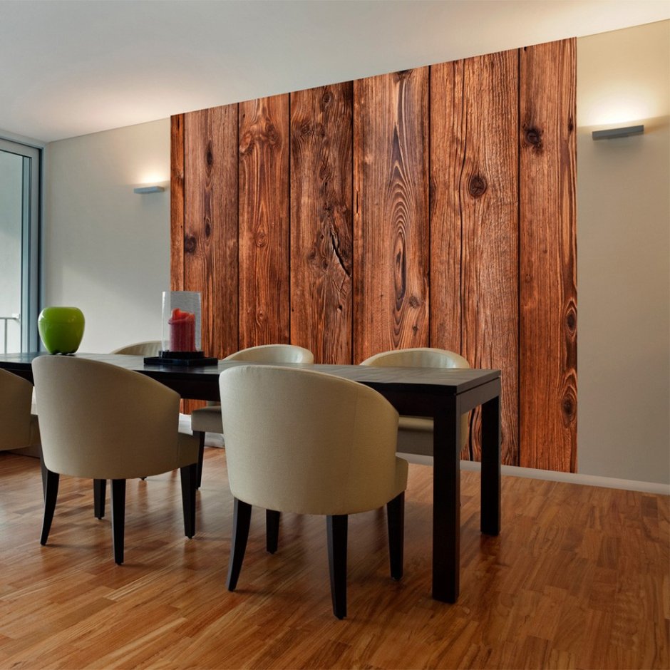 Натуральное дерево в интерьере