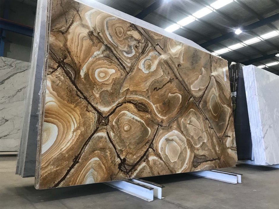 Амбарная дверь из слэба