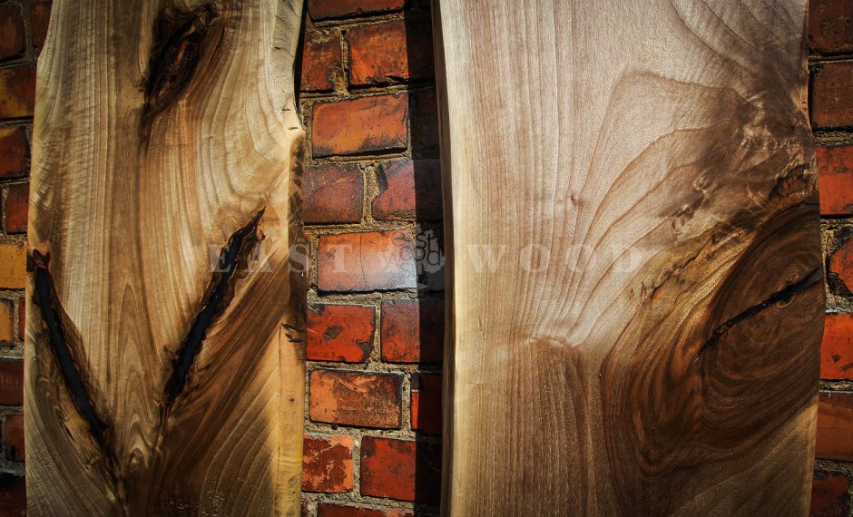 Плинтус из необрезной доски