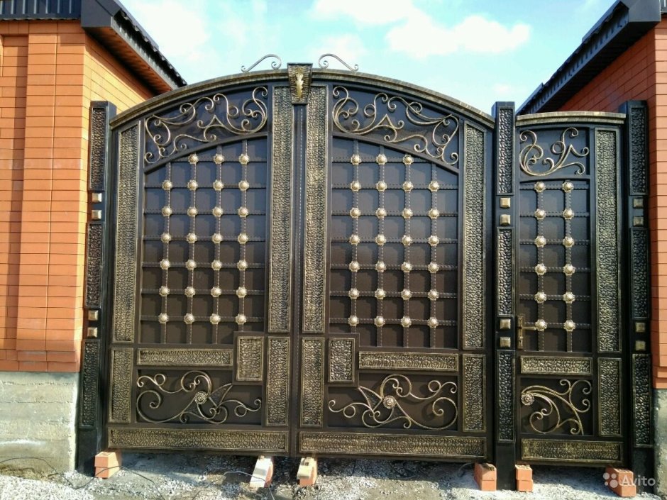 Кованые ворота Сикард