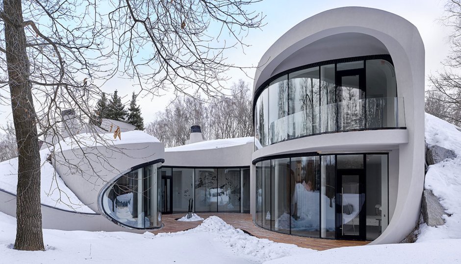 Архитектор Станислав Николаев.бионический дом в Подмосковье