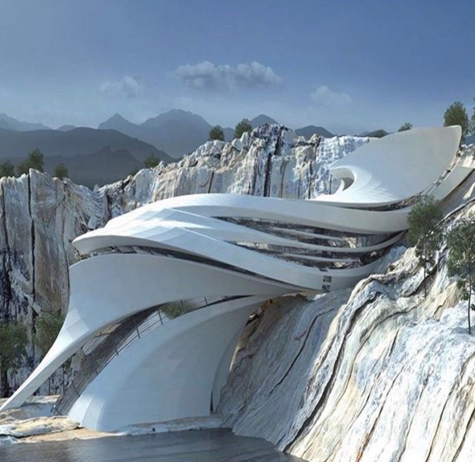 Интерьер в стиле Биотек