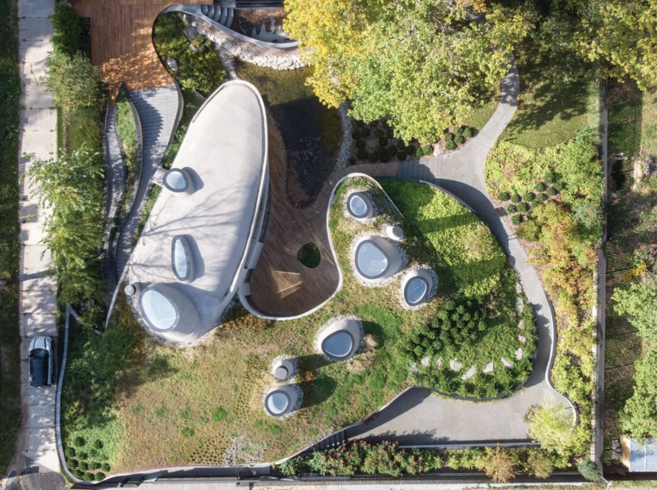 Обеденный павильон volu Заха