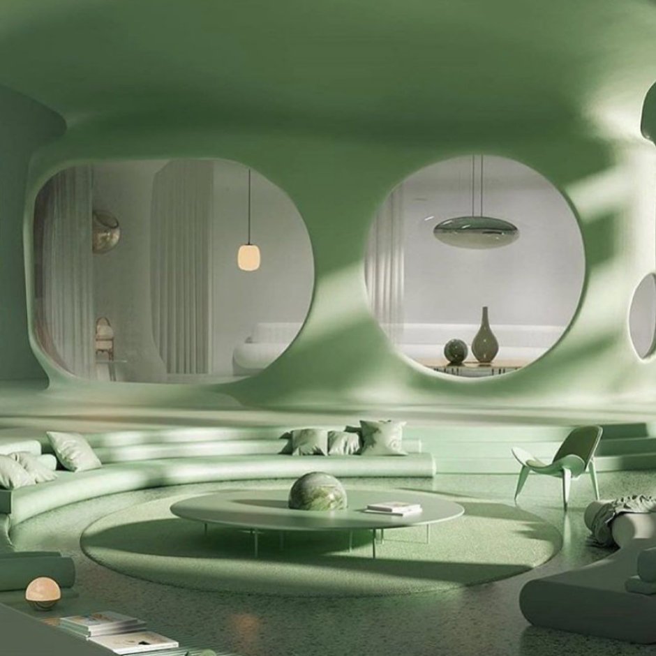 Niko Architect дом в ландшафте