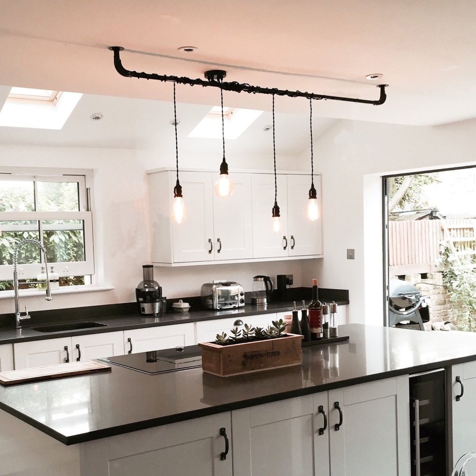 Подвесные светильники в интерьере