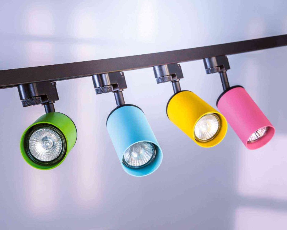 Трековый светильник РГБ