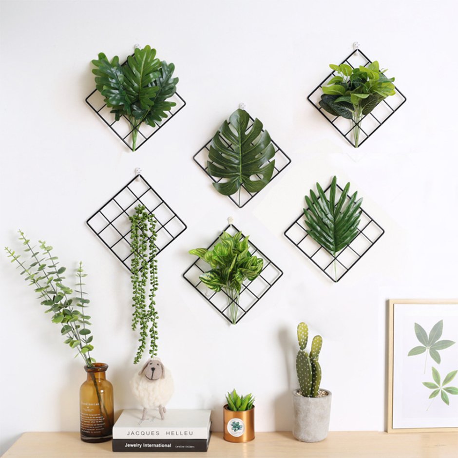 Декоративная сетка на стену