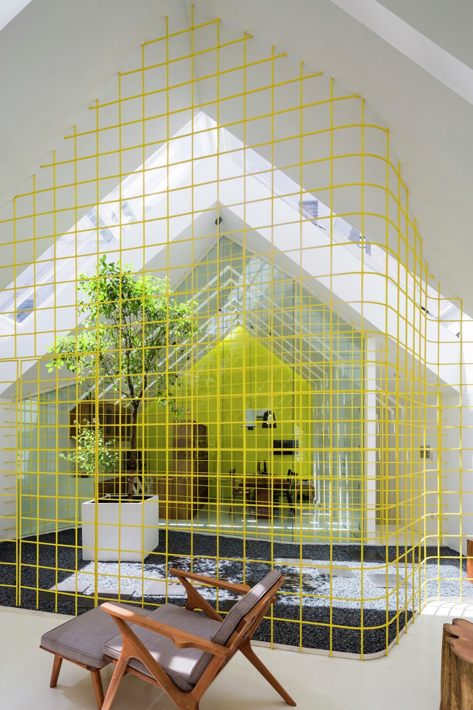 Сетка в интерьере