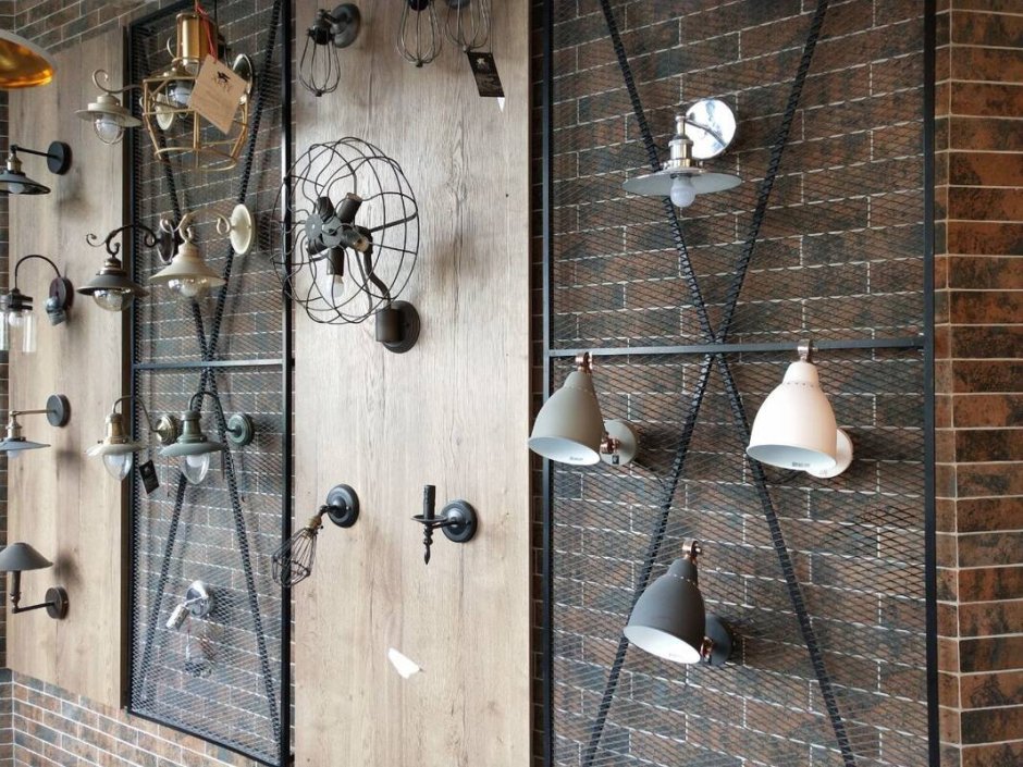 Металлическая сетка в интерьере