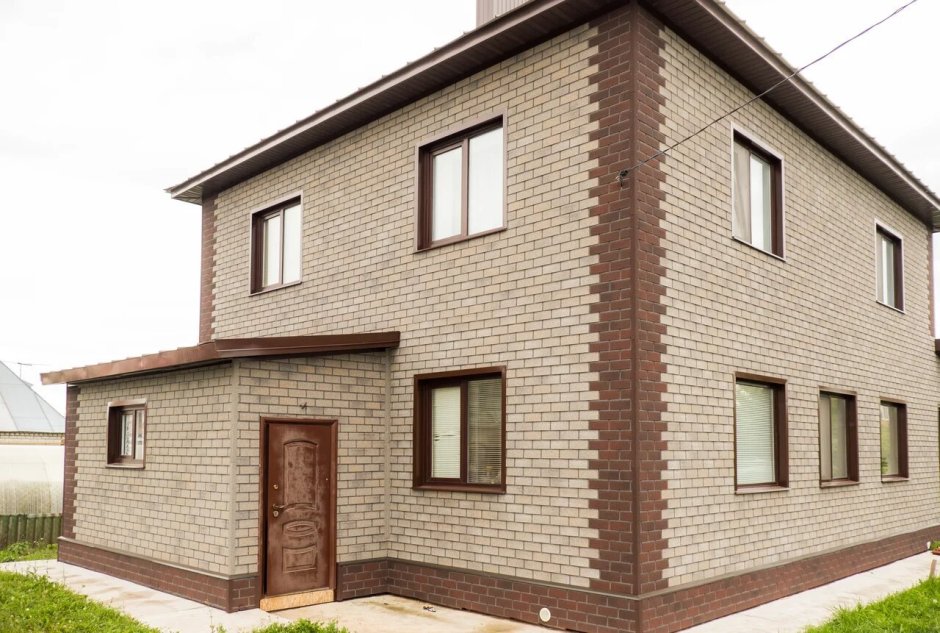 ТЕХНОНИКОЛЬ отделка фасада Хауберк светлый