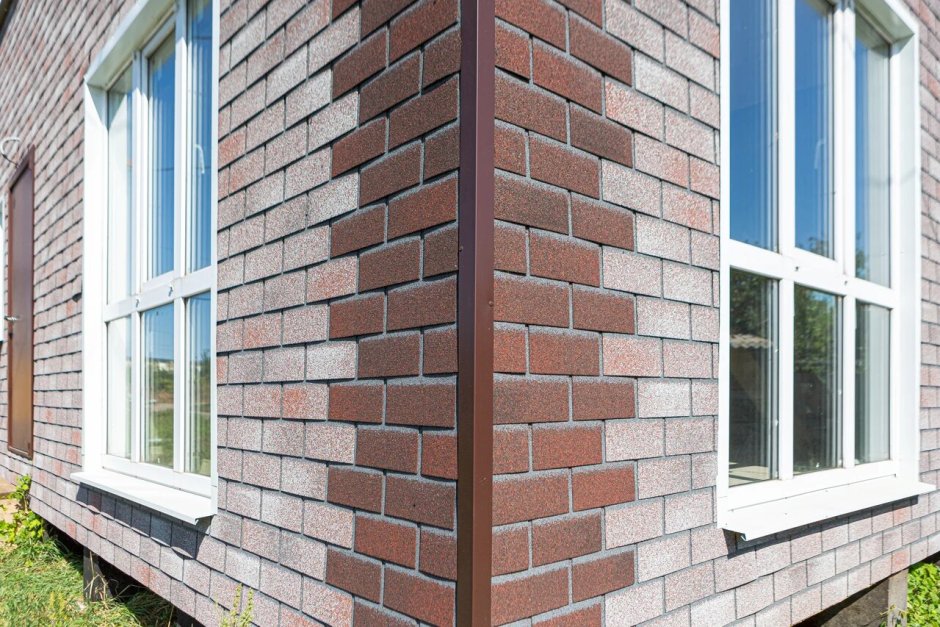 ТЕХНОНИКОЛЬ Hauberk фасадная плитка мраморный кирпич