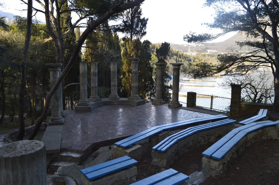 Корпуса лазурного лагеря Артек