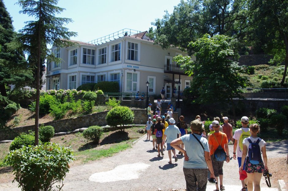 Артек Лазурный корпуса