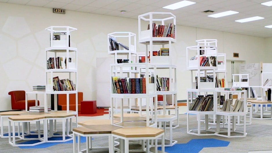 Интерьер библиотеки