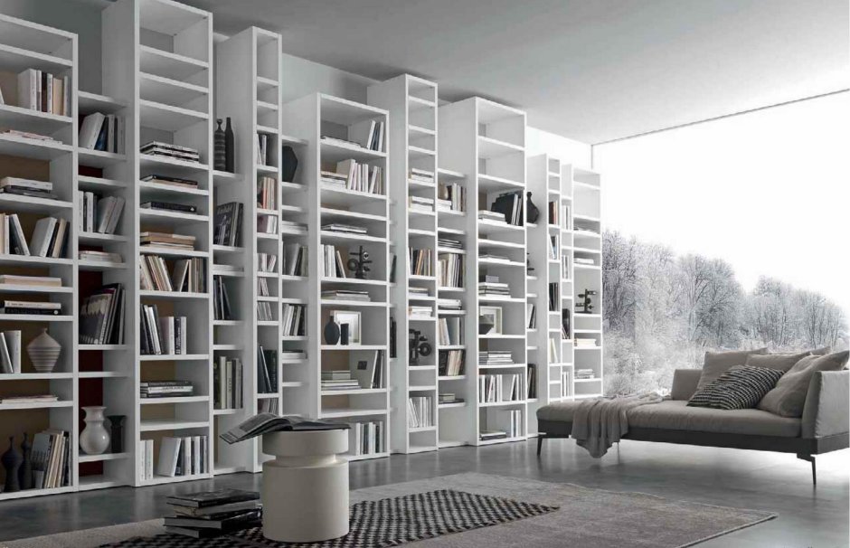 Модульная библиотека в современном стиле