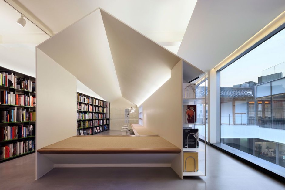 Современная архитектура библиотека интерьер