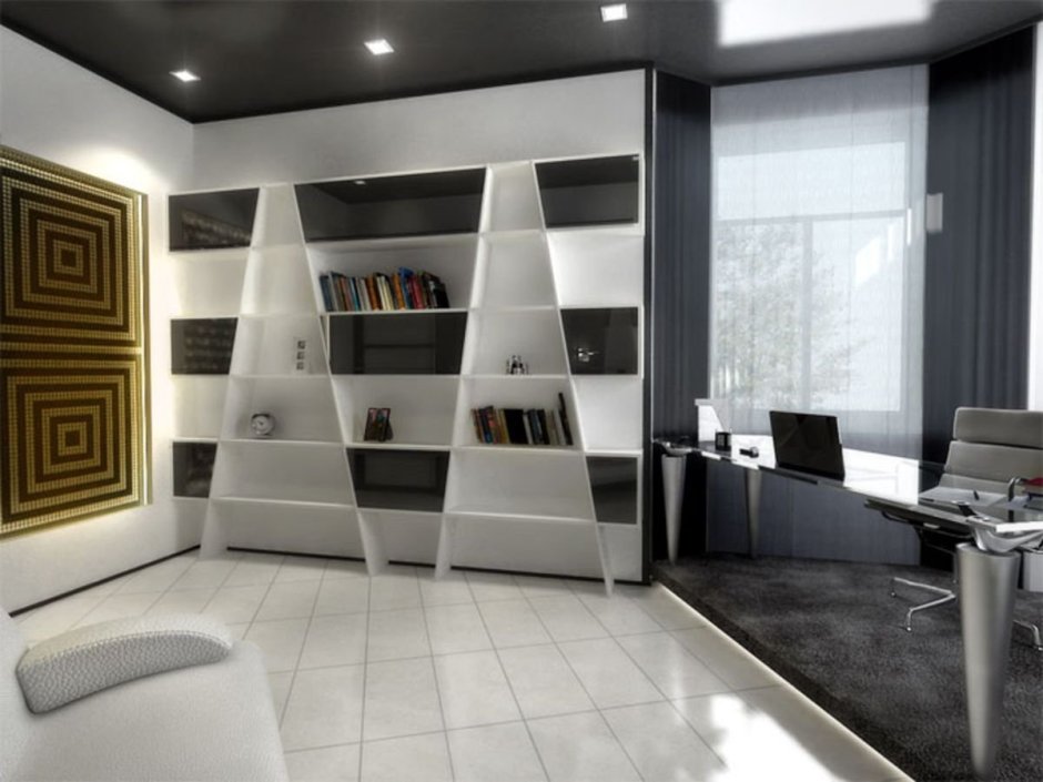 Дизайнерский шкаф в офис
