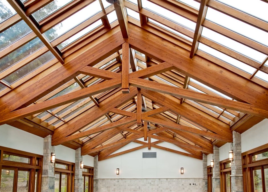 Конструкция деревянной фермы