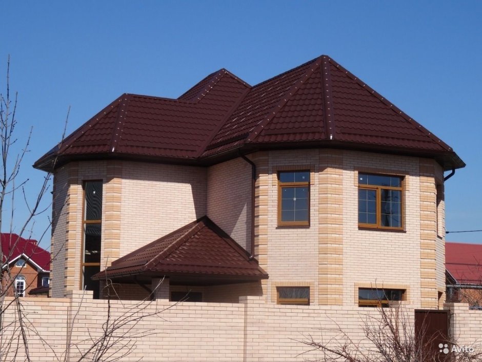 Крыша с эркером