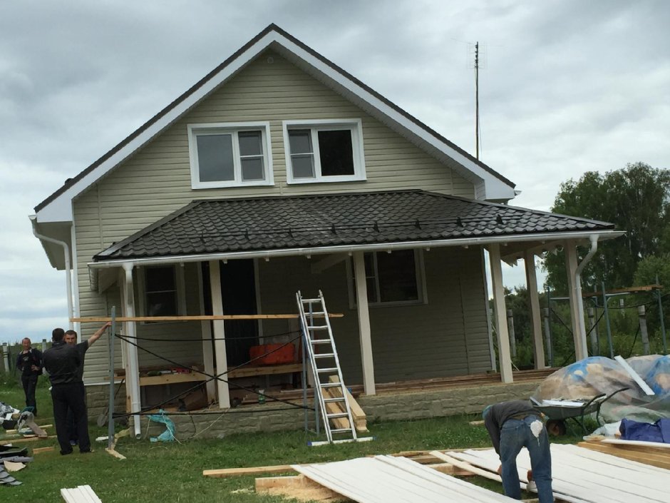 Детинец пристройка веранды