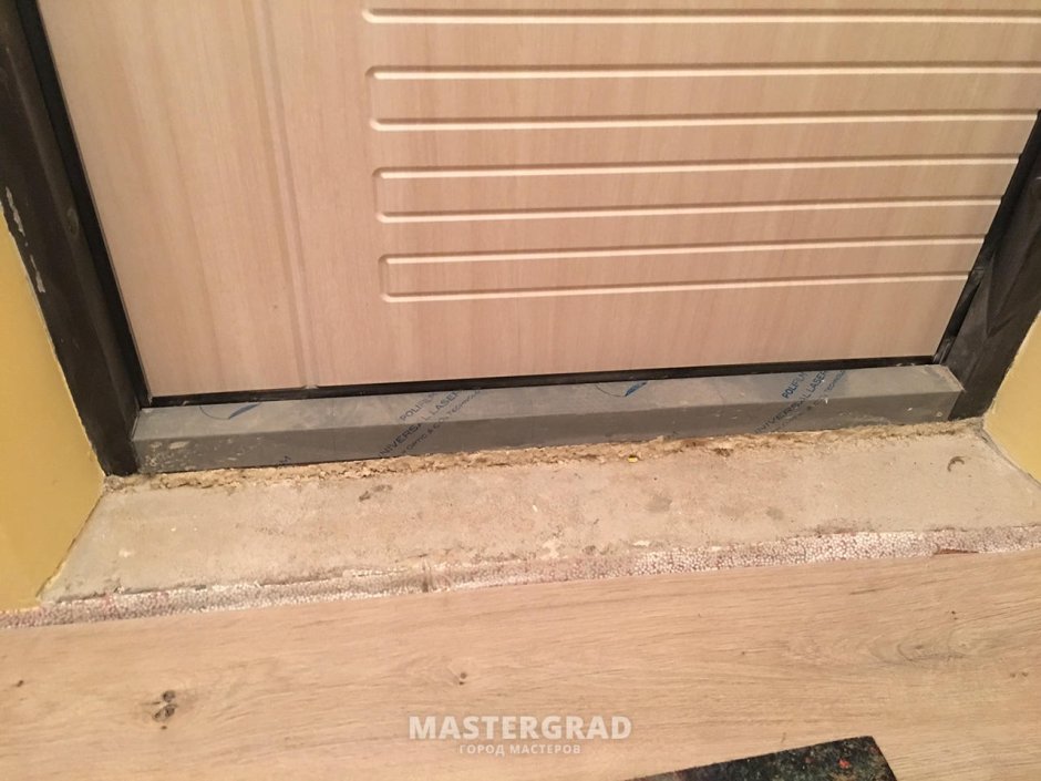 Порожек в ванной комнате