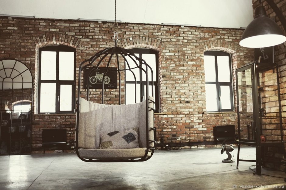 Кресло в стиле лофт