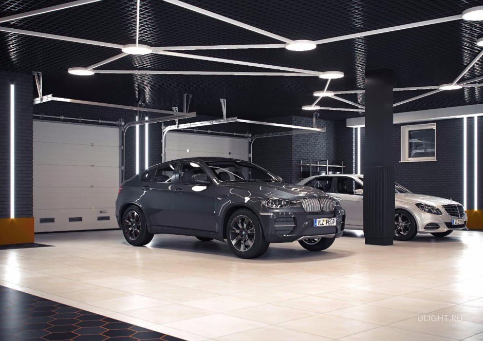 Освещение для детейлинга