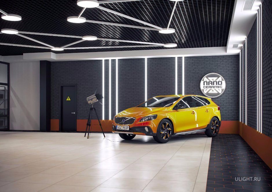 Интерьер детейлинг студии