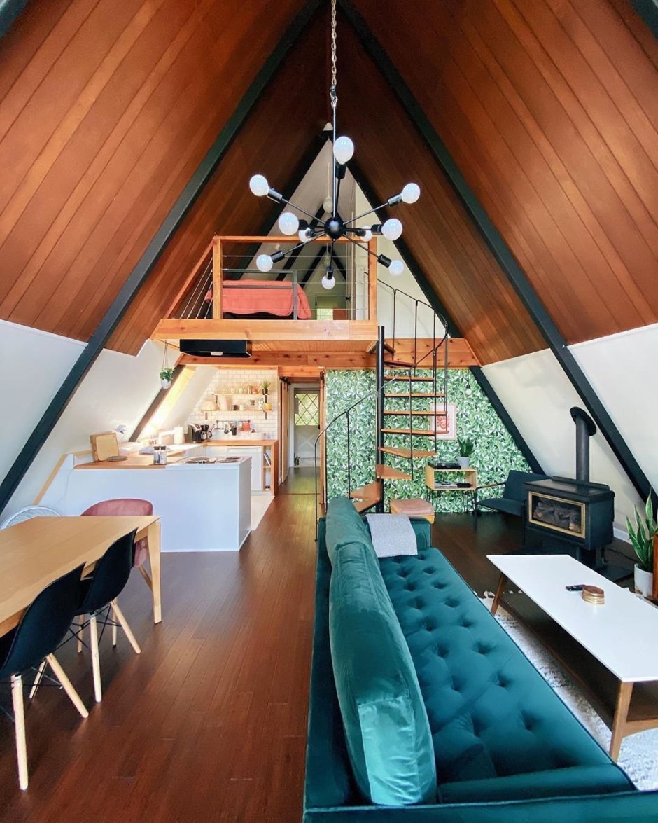 А фрейм дом шалаш