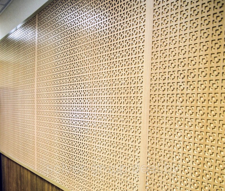 Декоративная перфорированная панель