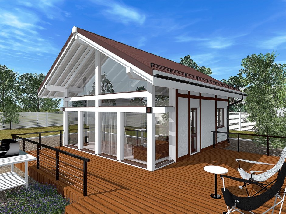 Вальмовая крыша вальма