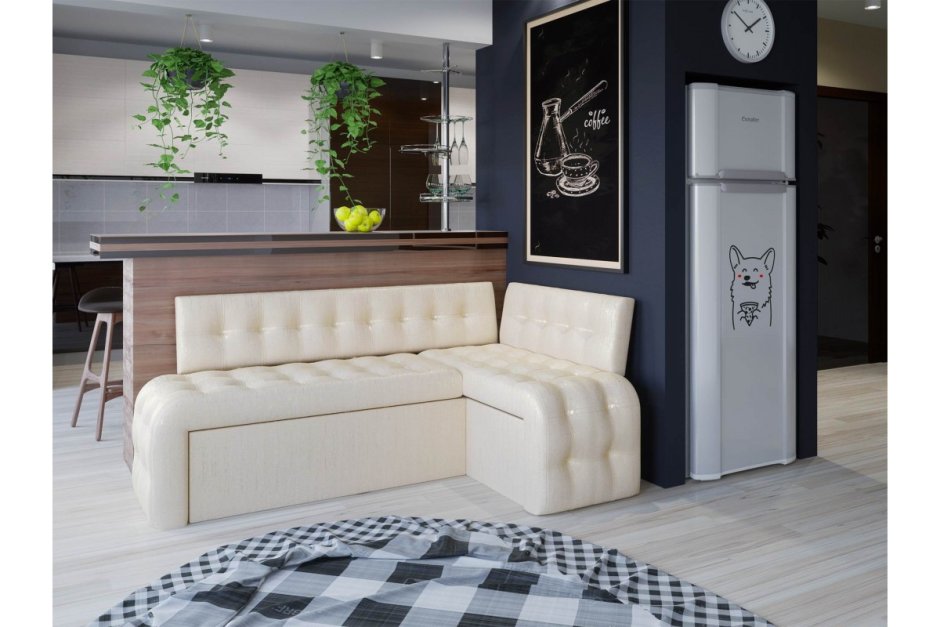 Скамья угловая Манчестер со спальным местом