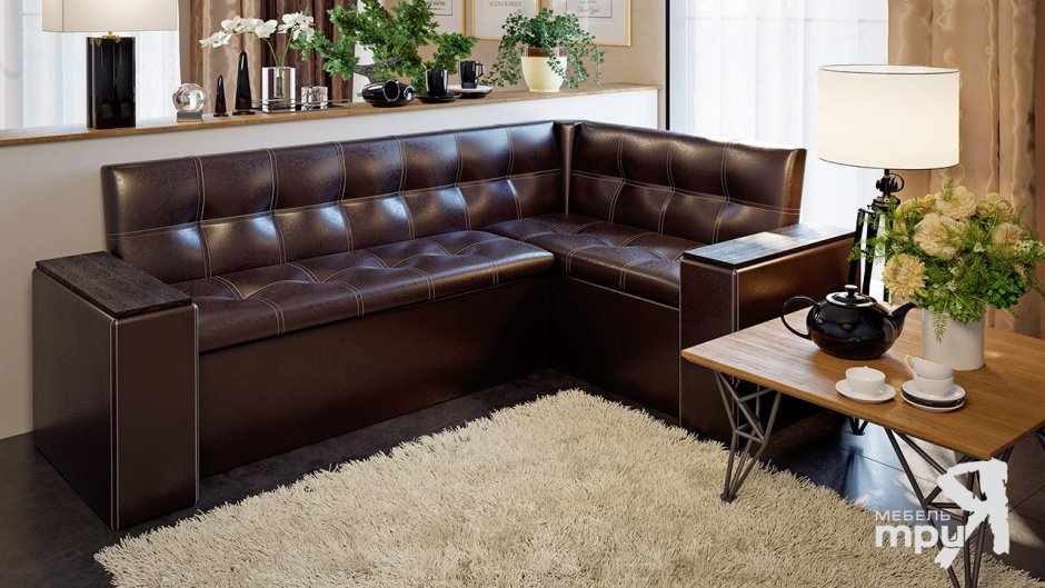 Скамья угловая со спальным местом «Остин» исп.2