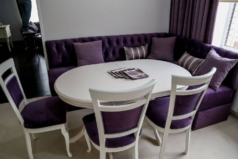 Диван кухонный марта 5мд Gray Дельфин