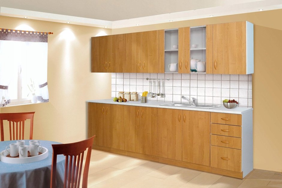 Кухня ольха в интерьере