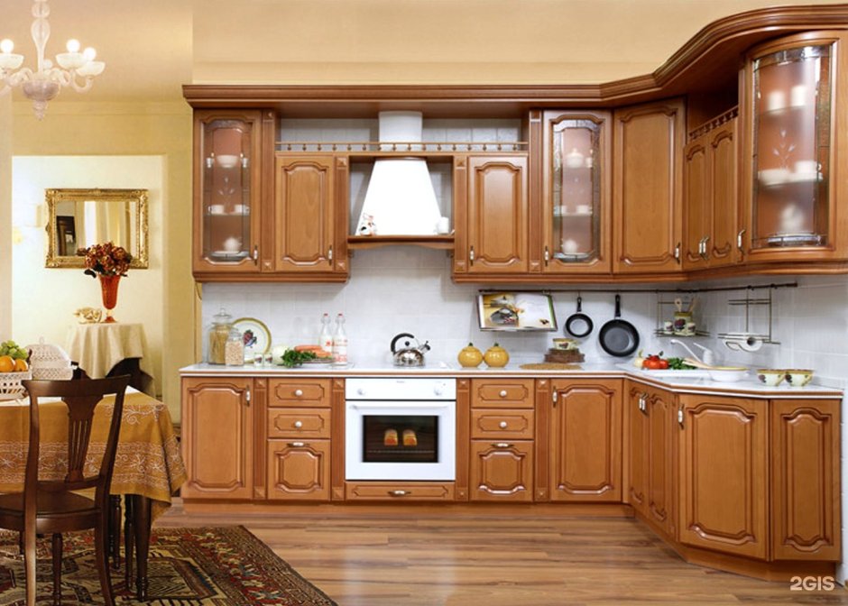 Кухонная мебель с барной стойкой