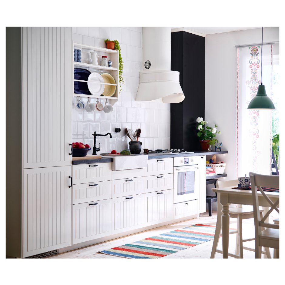 Кухня Хитарп икеа в интерьере