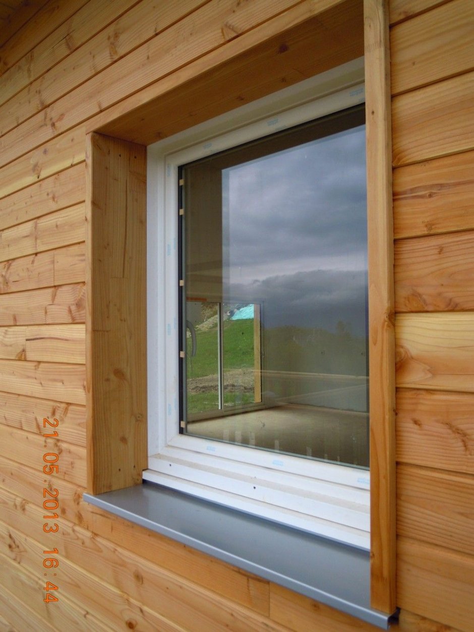 Деревянные оконные откосы