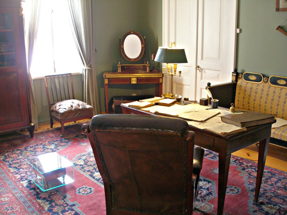 Михайловское кабинет Пушкина
