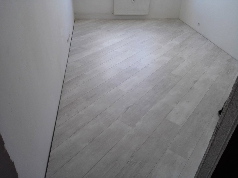 Ламинат по диагонали