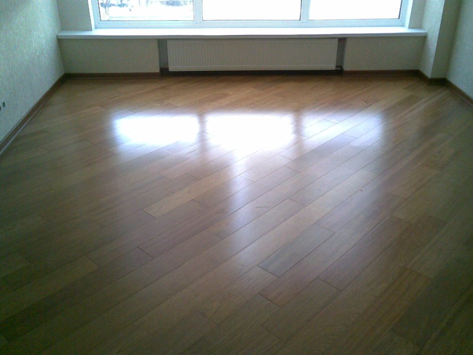 Укладка инженерной доски по диагонали