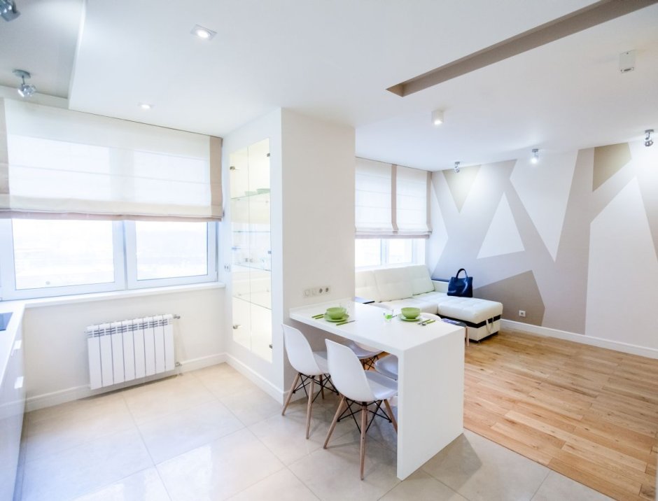 Планировка полуторной квартиры