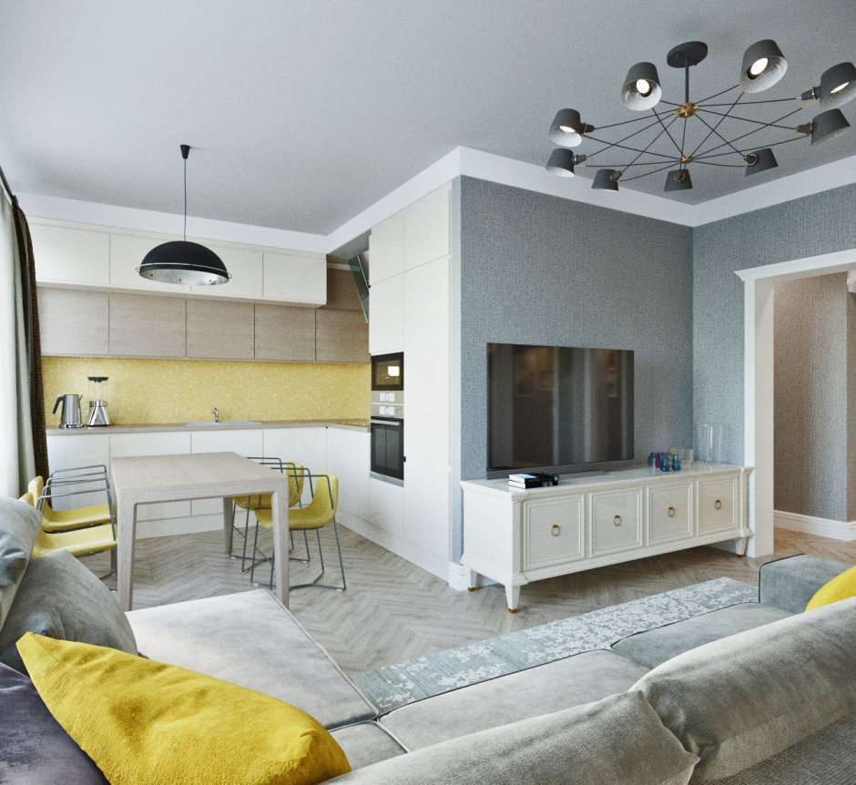 Интерьер еврооднушки