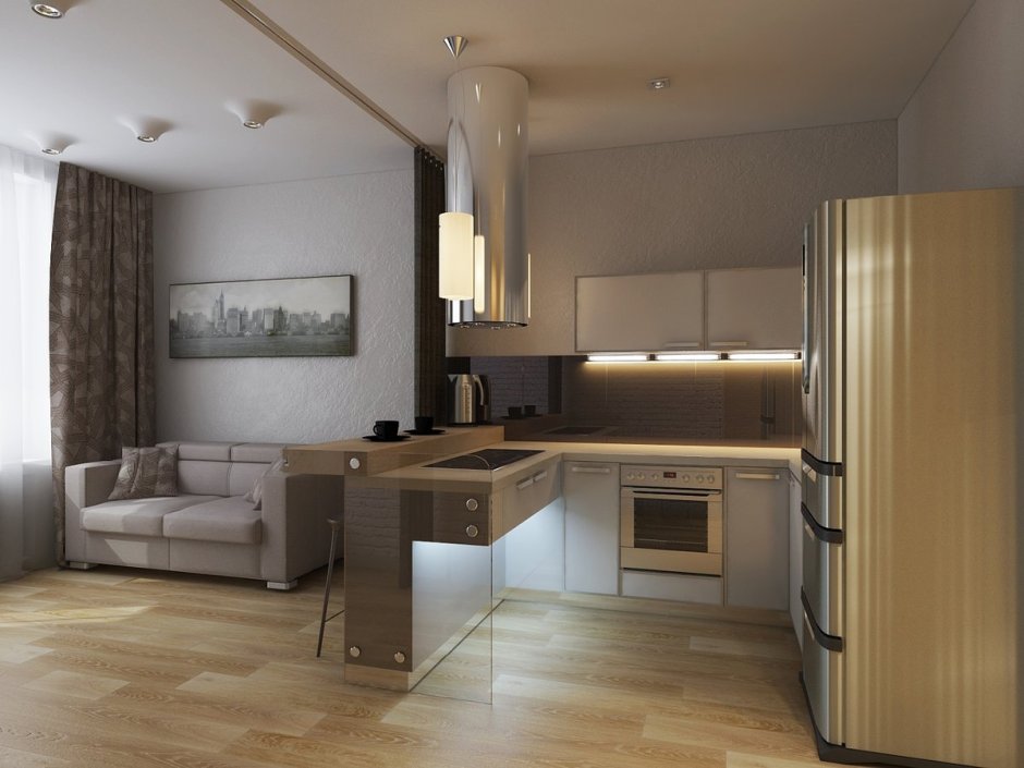 Интерьер однокомнатной квартиры пик